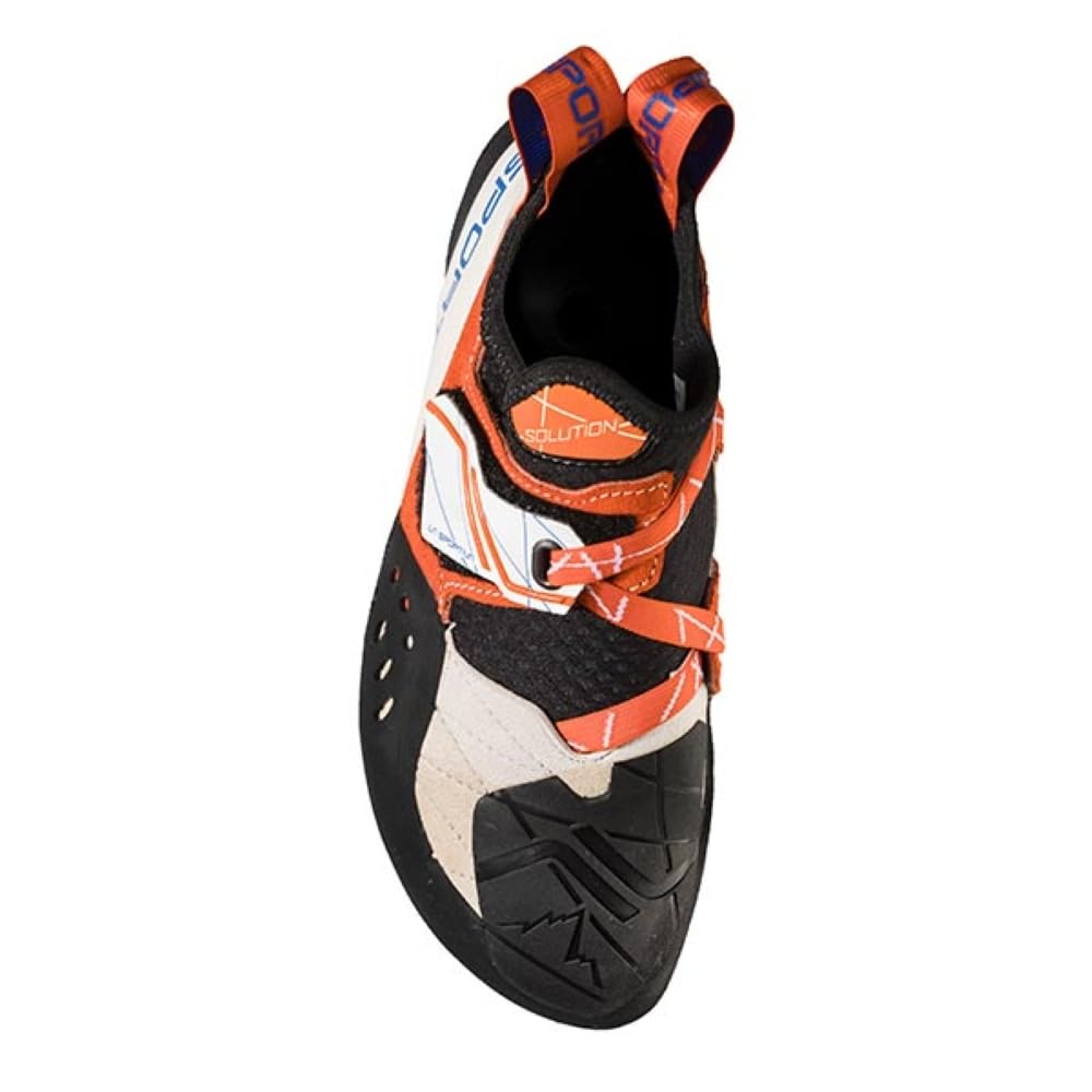 LA SPORTIVA SOLUTION WOMAN Shoes ZFCS014 White x Lily EU35 Size Women's Orange, 1/2 [Used]