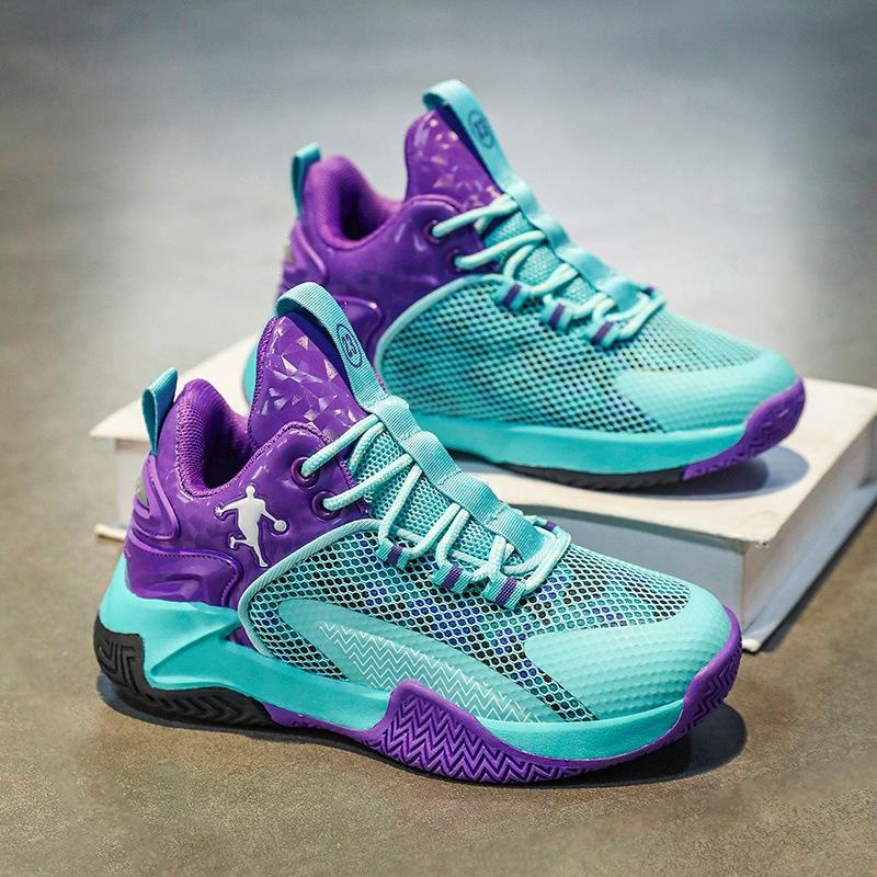 Boys Shoes 2025 Autumn New Mesh Children's Basketball Shoes Sports Shoes Medium and Older Boys' Students Mesh Shoes