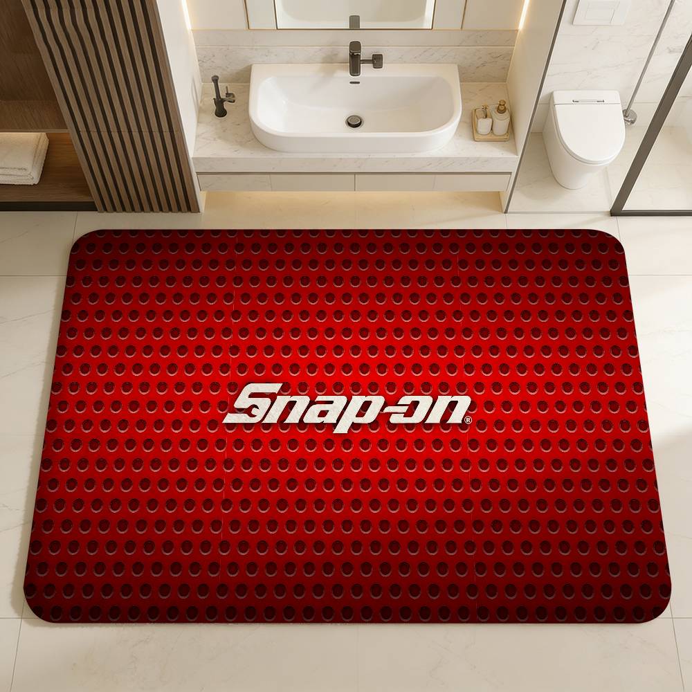 

S-SnapS On LOGO Door Mat Kids Room Bedroom Decoration Balcony Anti-Slip Doormat Living Room Doormat Area Rug 40x60cm