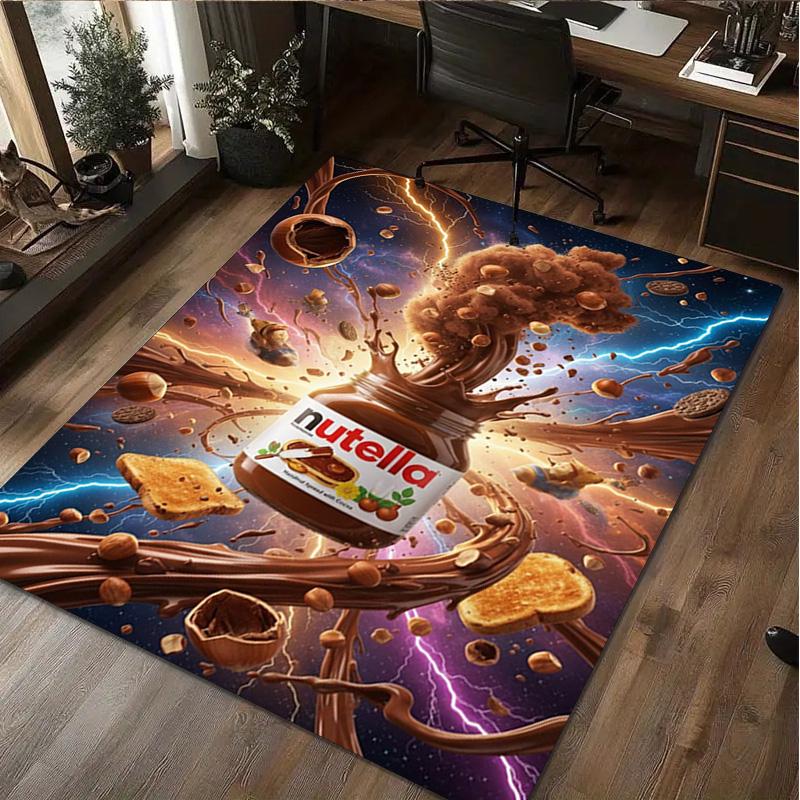 Nutella Home Rug Office Carpet Room Rug Computer Chair Area Rug Holiday Gift