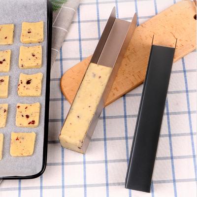 Moule à biscuits antiadhésif en acier au carbone en forme de U, facile à utiliser pour la cuisson de formes carrées pour emporte-pièces, ustensiles de cuisson, accessoires de cuisine
