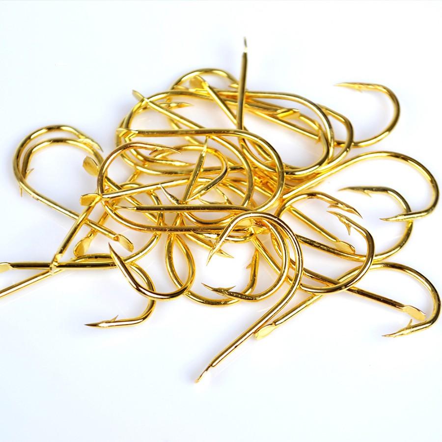 500pcs/box Fishing Hook Automatic Flip with Barb Anti-Running Anti-Shedding Fishing Hook (as the picture,High Carbon Steel)