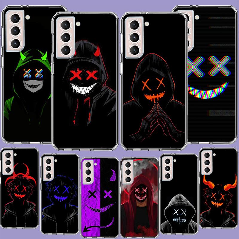 Devil Bad Boy Phone Case For Samsung Galaxy S25 Edge S24 S23 FE S21 S20 S10 Plus S22 S26 Ultra Cover Clear Cases TPU Capa Shell