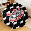 1PC Sport Club Football Crest Printed Umbrella Folding umbrella, automatic umbrella 8-Frame for Travel, camping Fan gifts Christmas Gifts