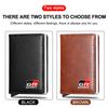 1Pcs ID Credit Card Holder Mini RFID Wallet Automatic Pop up Bank Card Case for Toyota GR Sport MN Hiace Estima Hilux Rav4 Supra