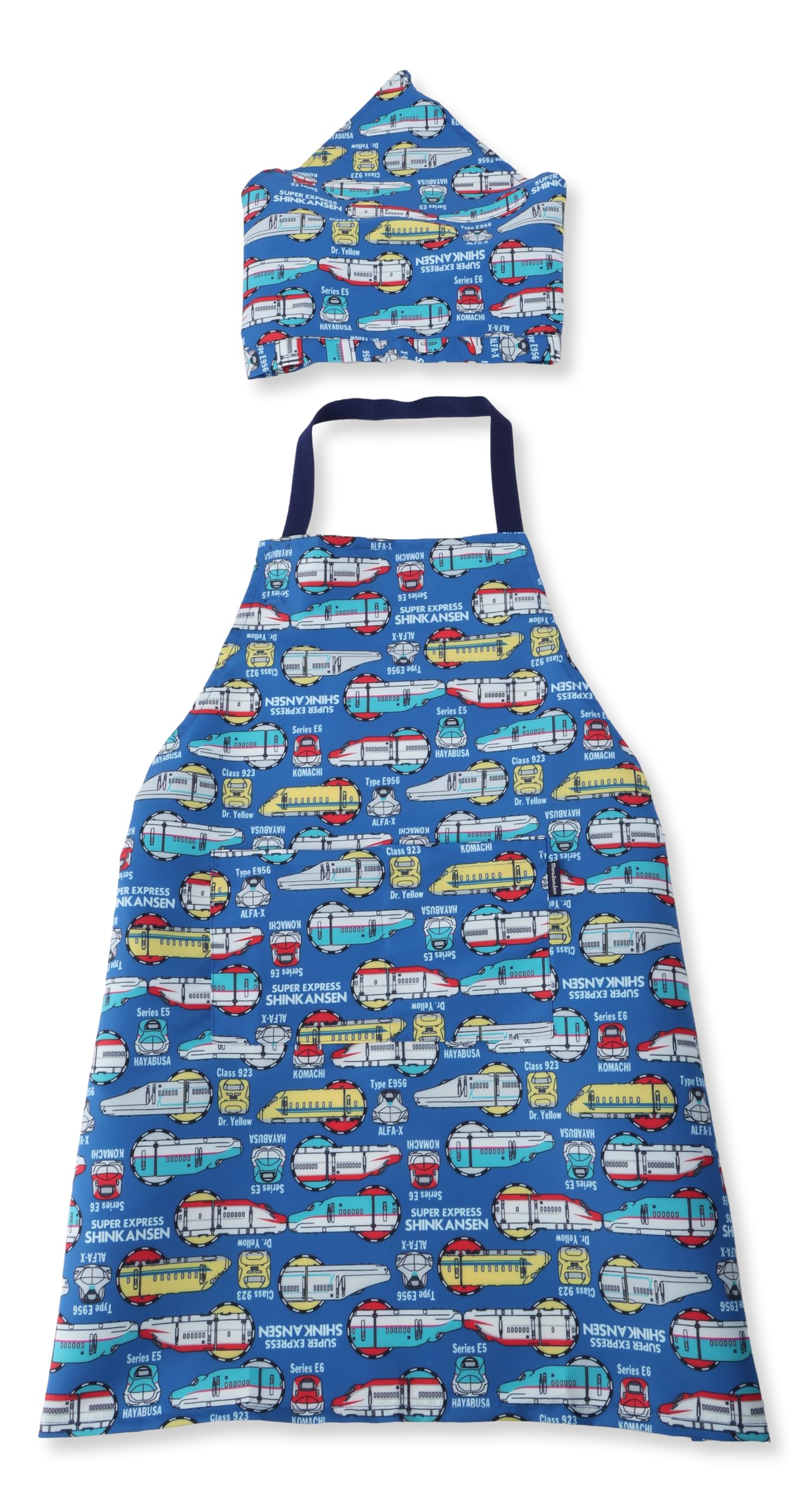 

Shinkansen Pattern L [Moojeonjeon] Apron, Apron, B, L, Boys, B13899, синий