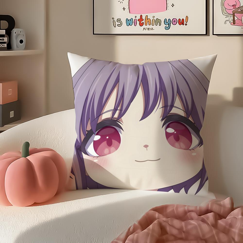 BBanG Dream Ave MMujica Cushion Cover Pillowcase Short Plush Invisible zipper Room Sofa Cushion Cover
