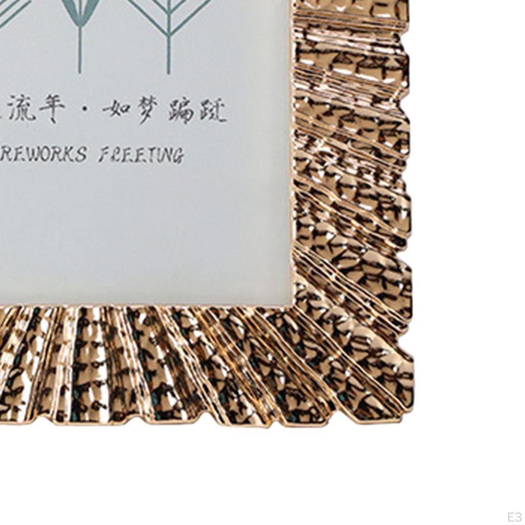 Elegant Photo Metal Picture Holder for Home Bedroom Living Room