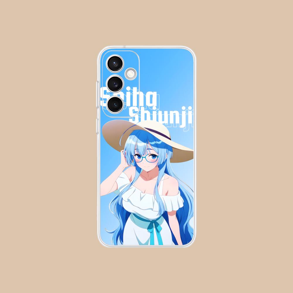 Seiha Shiunji Phone Case for Samsung Galaxy S25 S24 S23 S22 S21Plus FE Ultra Clear Colour Protective Cover Luxury