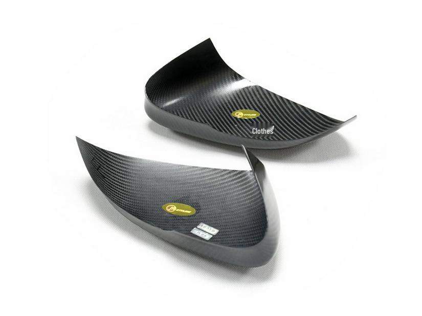 Dry Carbon Fiber Rearview Mirror Cover for Jaguar XE, XF, XEL, XFL, XJL, I-PACE
