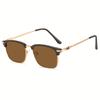 New European and American men's and women's retro sunglasses, square sunglasses men's glasses sunglasses