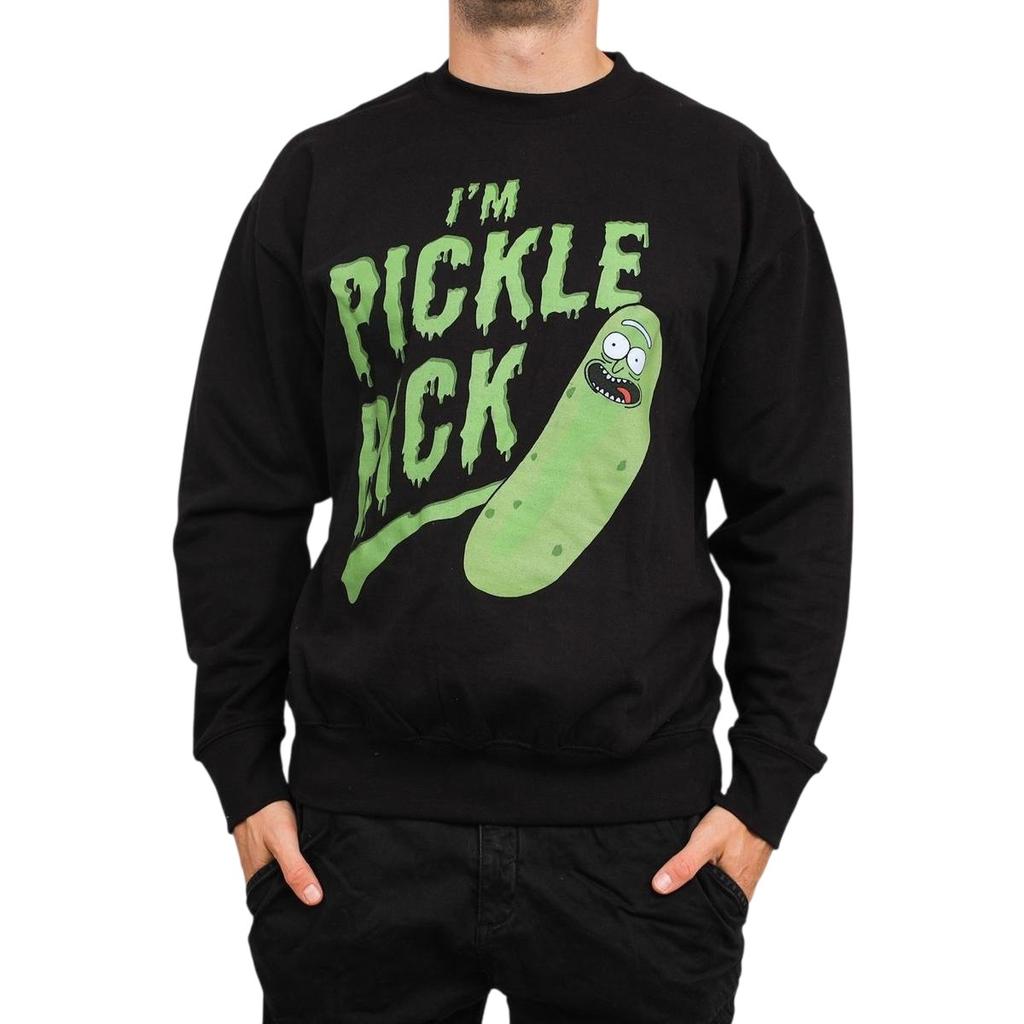 Rick And Morty Mens Pickle Rick Sweatshirt