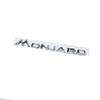 MONJARO letter tail logo for Geely series car modified Monjaro trunk label rear boot decals ABS stickers emblem car accessories