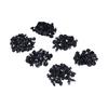 190pcs Auto Fasteners Clips 6 Size Mixed Push Rivets for Car Body Fender Hood Dash Panel