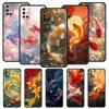 Phone Case For Oneplus 13R 13 12 10T 11 R10 Nord N100 N200 N10 9 9R CE 2 3 Z Pro Lite 5G Soft TPU Cover Goldfish Swimming Capas