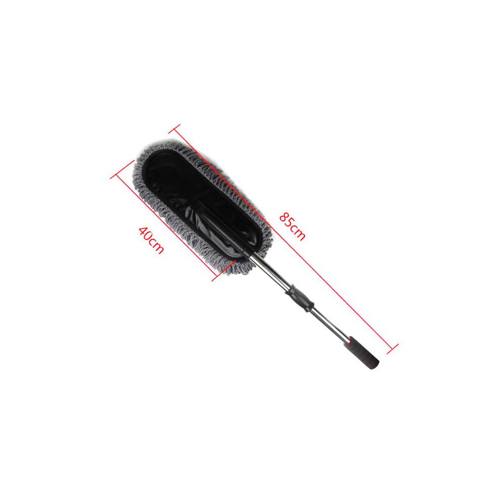 Car Wash Cleaning Brush Duster Dust Wax Mop Microfiber Telescoping Dusting Tool