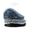 1pc Four Seasons Denim Solid Newsboy Caps Men Washed Flat Peaked Cap Women Painter Beret Hats,Men Painter Beret Hats for Tralve