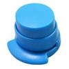 Stapleless Stapler Blue Round High Efficiency Smoothly Portable Needleless Hole Free Stapler for Office School