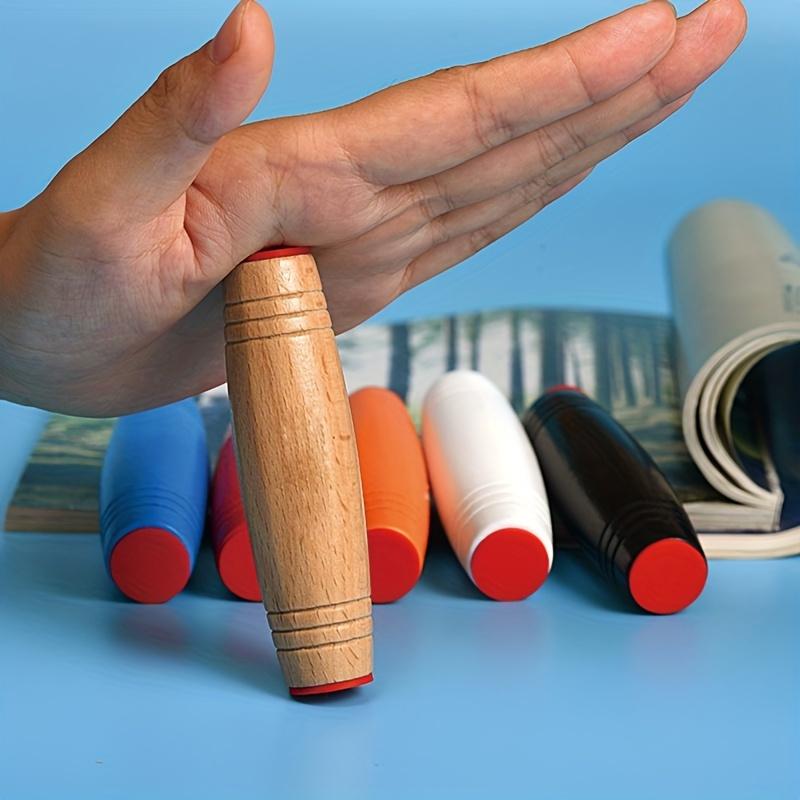 1pc Decompression Toy Flip Wooden Stick