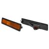 2pcs Front Side Marker Light Cover Lens 63141377849 Replacement for E30 E32 E34 318i 325i 525i 735i