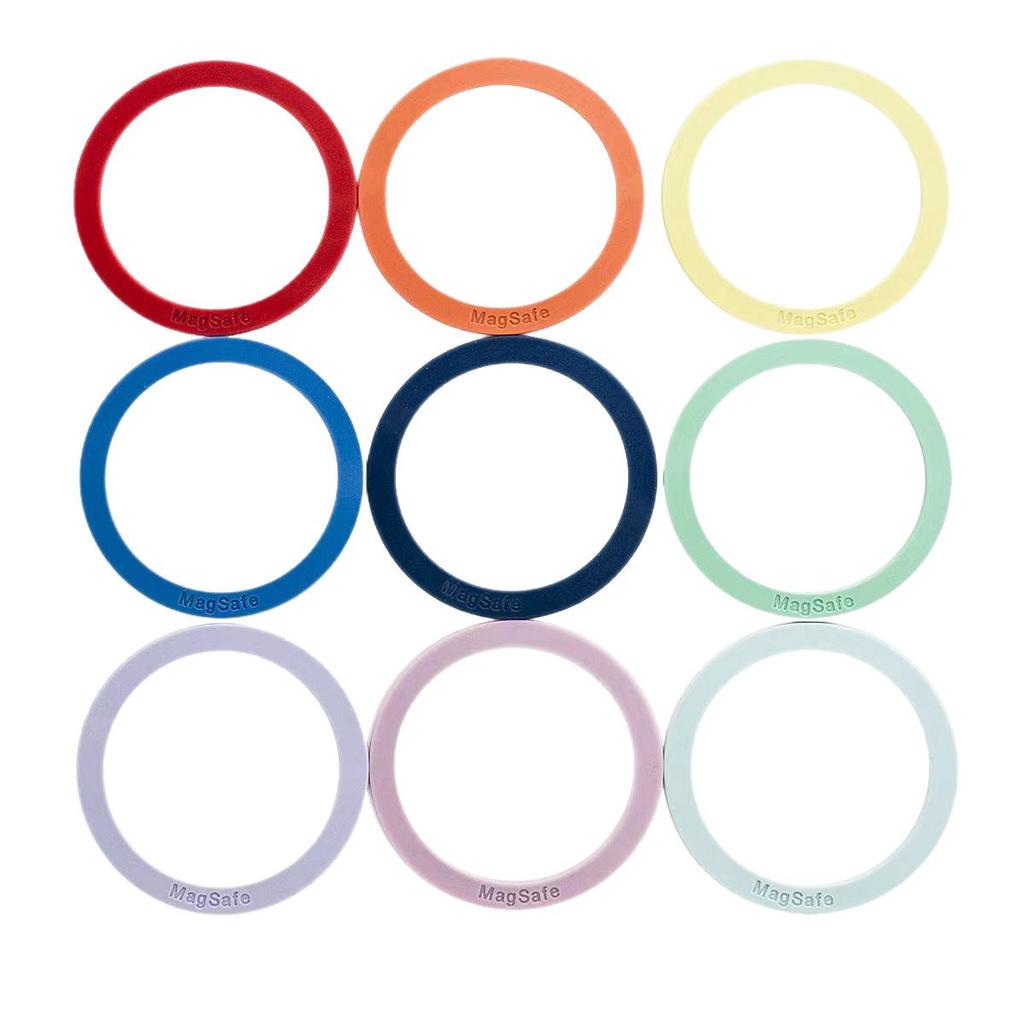 Magsafe Wireless Charging Phone Case with Magnetic Ring and Silicone Sheet