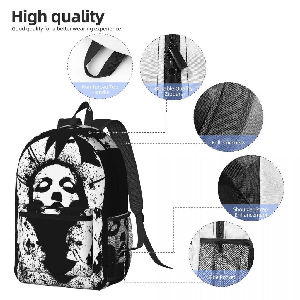 Converge Jane Doe Backpack Boys Girls BookBag Children School Bag Computer Shoulder Bags for Men Women