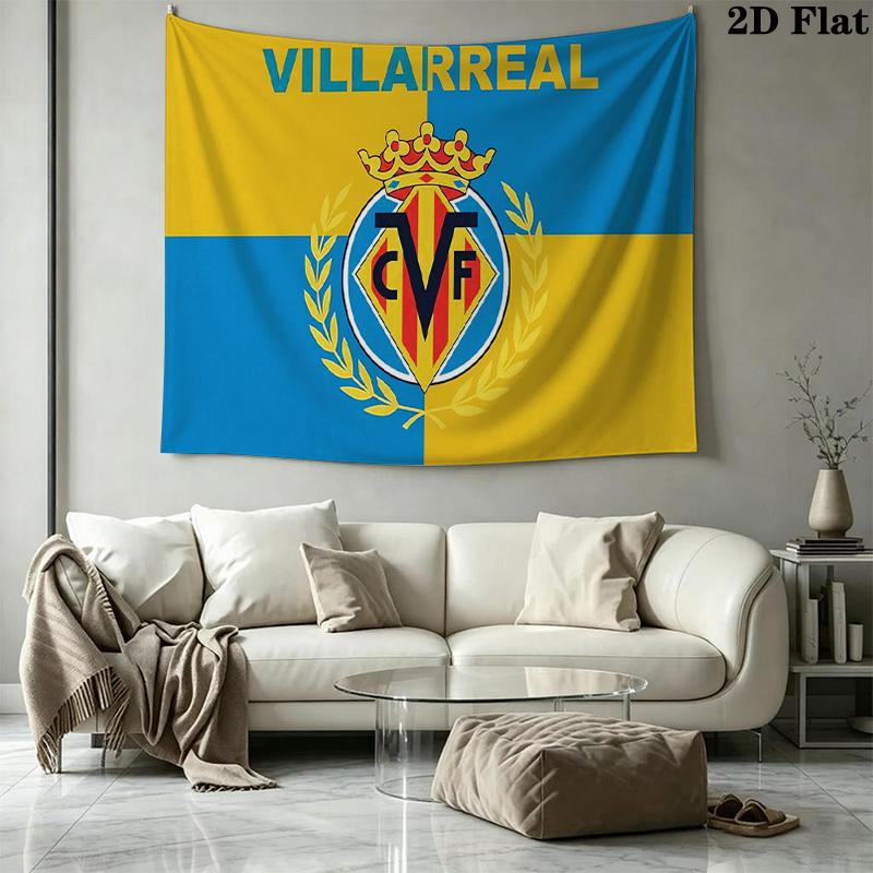 Villareal Wall Tapestry Aesthetic Wall Hanging Printed Fabric Blanket Decorative Tapestries for Bedroom Living Room Home Decor