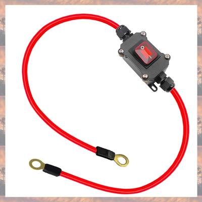 2025 Trend DC12V Inline Wire Switch DC12-24V DPST Dual Side Wiring Switch 25A IP67 With On/Off Quick Connect/Disconnect Switch