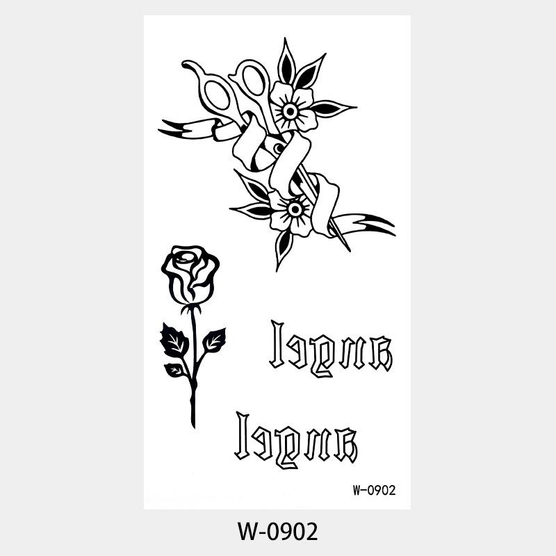 Beauty Sticker Cartoon Tattoo Sticker Waterproof Small Fresh Children Temporary Tattoo Tattoo
