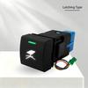 12V Car Push Switch LED DRL Fog Light Radar Lock Seat Heater ON-OFF for Toyota LandCruiser 300 Prado 150 Corolla Rav4 Camry 70