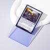 Transparent PVC Game Card Sleeves - Film-Coated Protective Sleeves for Yu-Gi-Oh! and Sports Cards