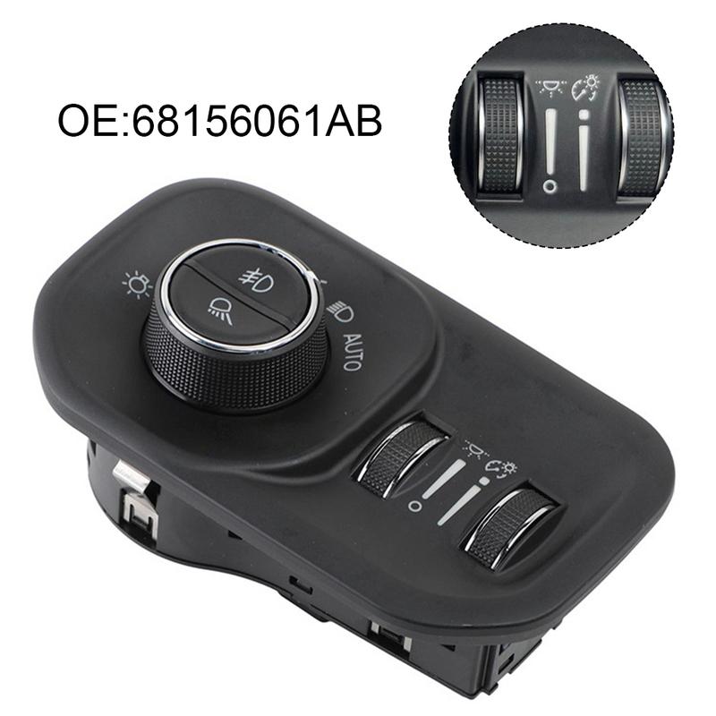 For Ram 2500 Fog Light Control Headlight Switch Assembly Black Automotive Switch For Ram Trucks Pacifica Extended Service Life