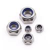 Metal Hexagon Nuts Kits M2-M8 Metric Locking Nuts Nylon Insert Lock Nut  Industrial Machinery Use