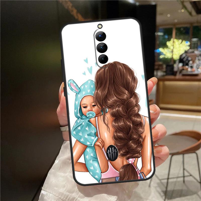 Fashion Super Mom Case For ZTE Nubia Red Magic 10S 9S 8S 10 9 8 11 Pro Plus 6 7 6S 7S For RedMagic 10 Air Cover