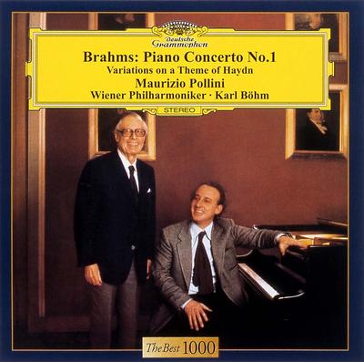 CD POLLINI MAURITIO BRAHMS BHM K  Brahms Piano Concerto No. 1 Varia UCCG5101  2006 Japan ObiClassical Used