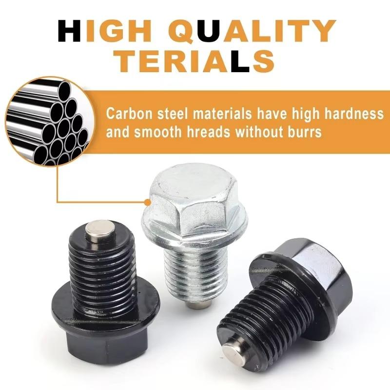 For Volkswagen Honda Kia Extended Magnetic Oil Drain Screw Gasket M14 Car Engine Oil Pan Oil Drain Plug Car Replacement Parts