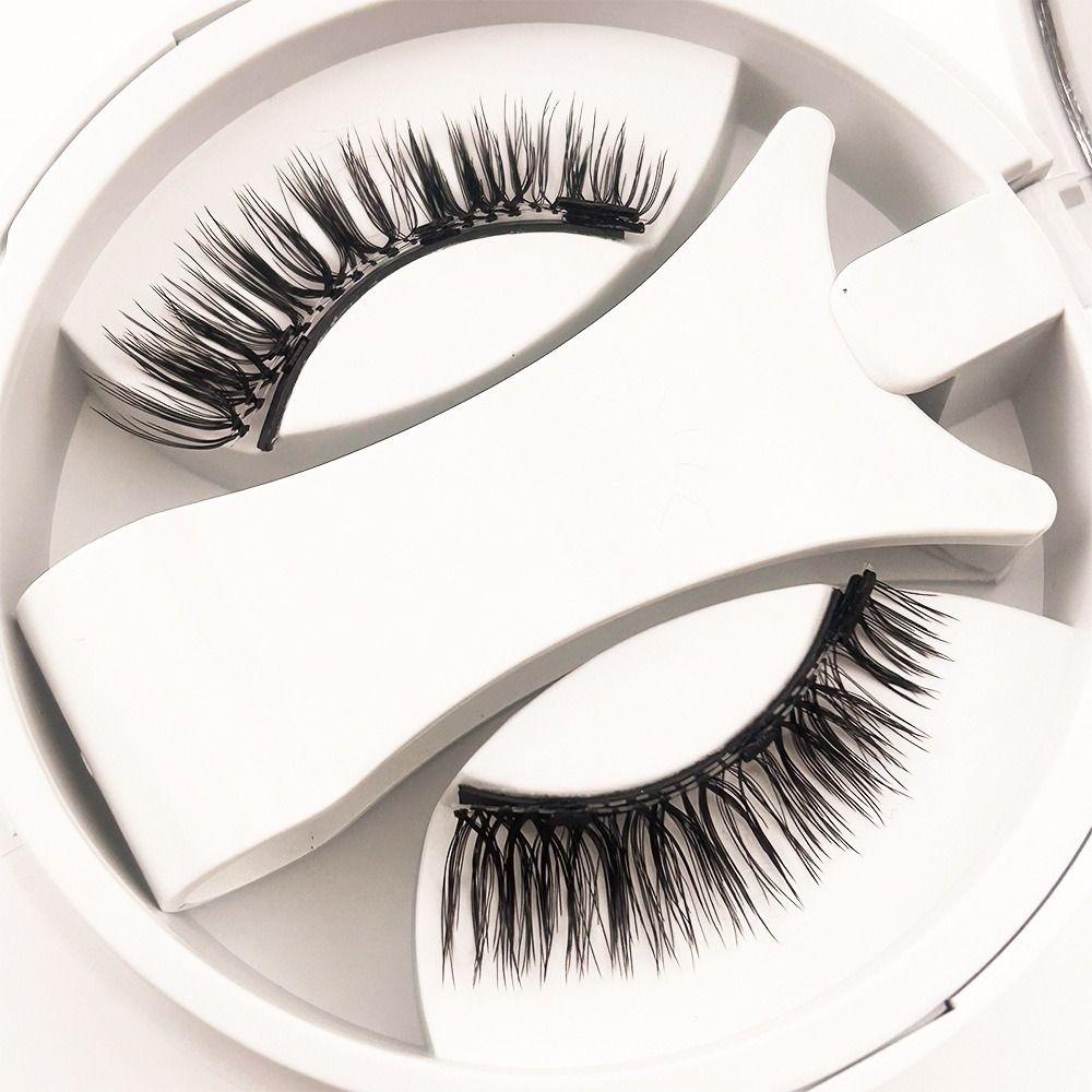 No Glue Required Magnetic Eyelashes with Applicator Magnetic False Eyelashes  Women Girls