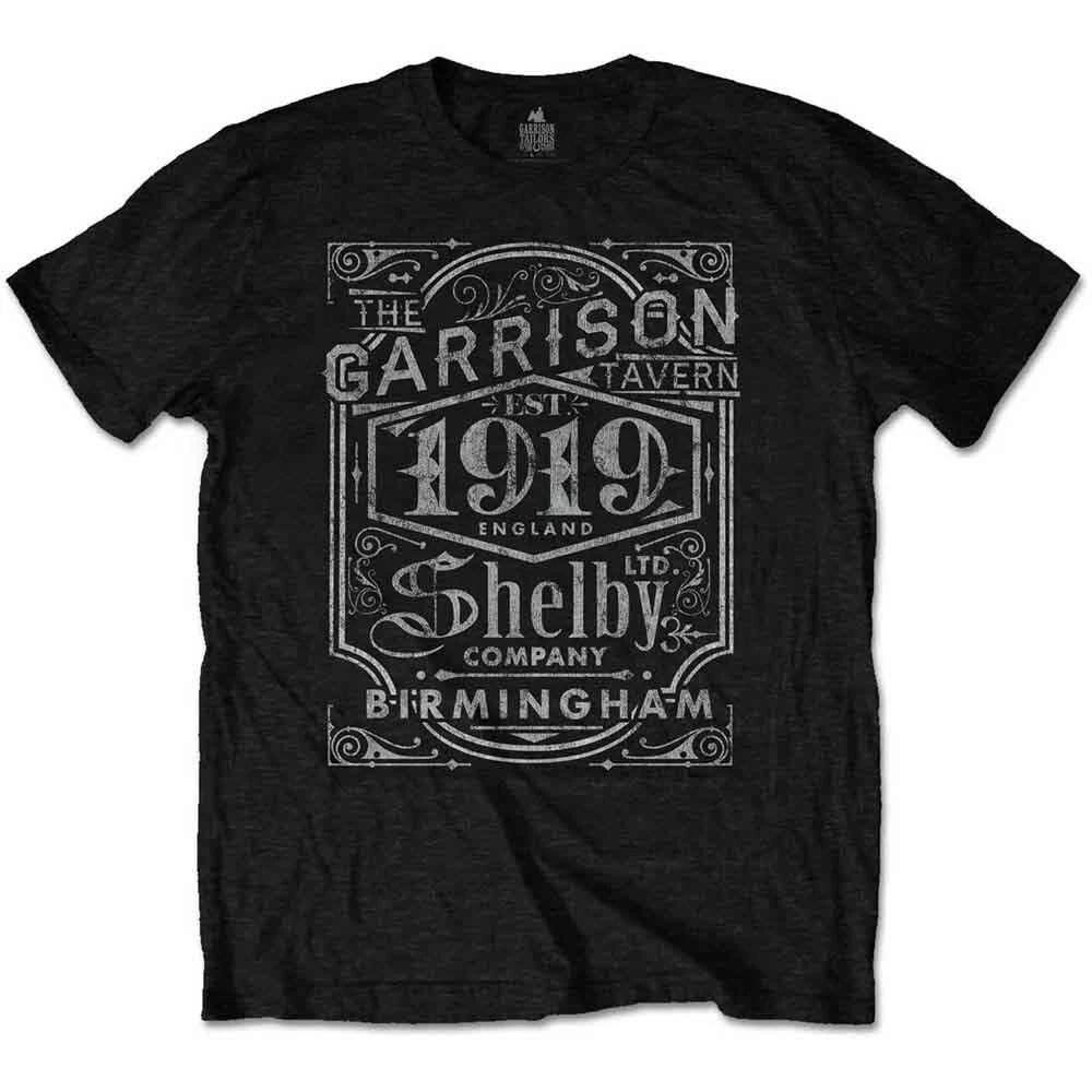Peaky Blinders Garrison Pub T-Shirt Black New 4XL