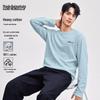 MARK FAIRWHALE Men's Heavyweight Cotton Long Sleeve T-Shirt