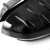 Rearview Mirror Cover Easy to Install Professional Exterior Accessories Black Protection