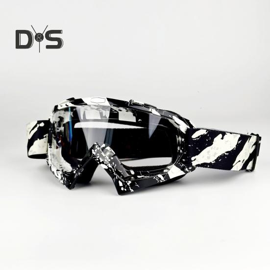 Outdoor Cycling Glasses with Elastic Band UV Protection Windproof Lightweight Men Women Skiing Snowboarding Motorcycle Bike Sports Goggles Eyewear