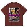 230 Gsm 100% Cotton Demon Slayer V51 Print Unisex Heavy Cotton T Shirt