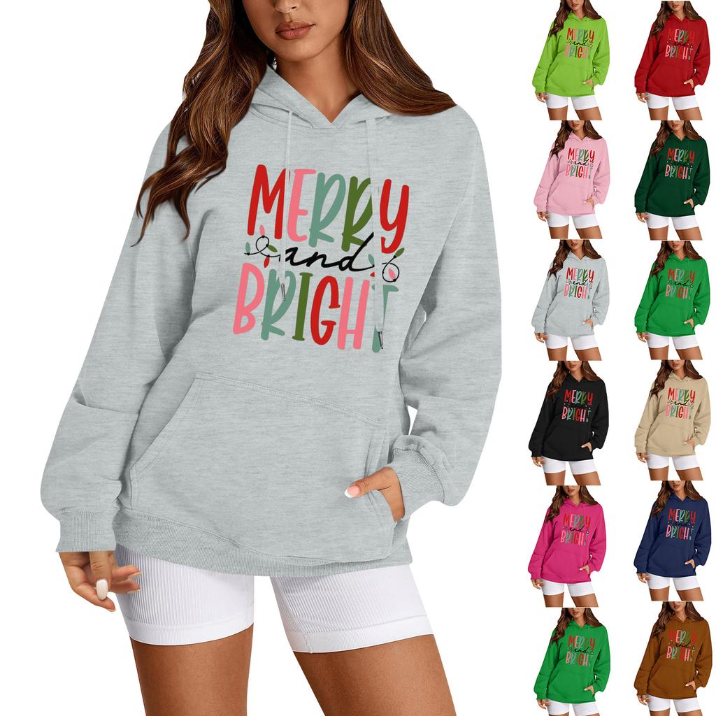 Women's Hoodies Letter Printed Sweatshirt Pullover