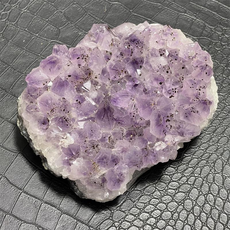 1375g Natural Amethyst Titanium gold Ore Raw Stone Purple Crystals Cluster Druzy Geode Mineral Rock Healing Quartz Point Energy