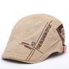 New Summer Outdoor Sports Cotton Berets Caps For Men Casual Peaked Caps Letter Embroidery Women Berets Hats Casquette Cap