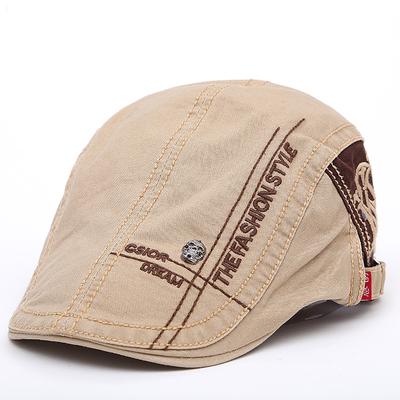 New Summer Outdoor Sports Cotton Berets Caps For Men Casual Peaked Caps Letter Embroidery Women Berets Hats Casquette Cap