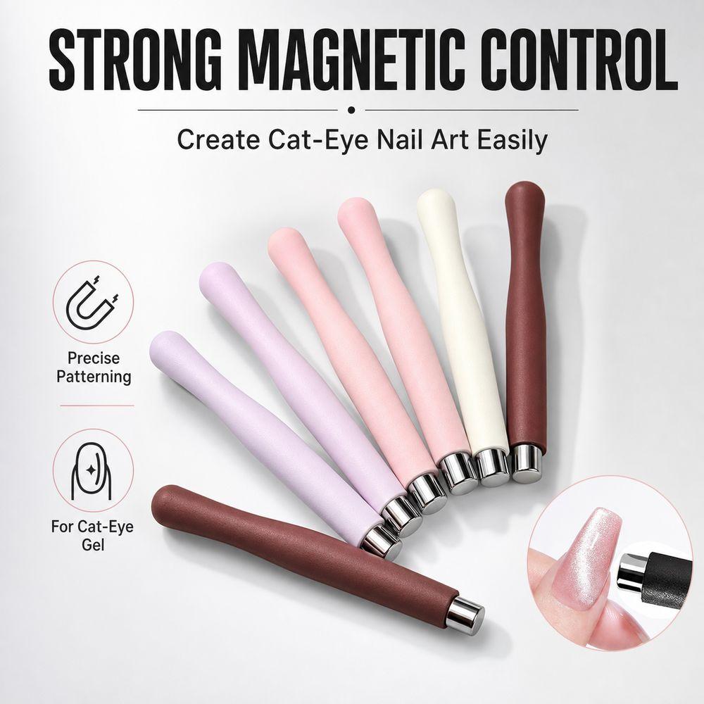 Portable Magnetic Nail Wand Mini Nail Art Tools New Nail Magnet Pen Salon Use