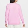 Nike Sweatshirts Women's Pink Crew Neck Moderate Regular IF0225-663