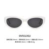 Cat-eye Sunglasses Rose Park Chae-young's Same Style Acetate Olym Sunglasses, UV Protection, European and American Fashion, High-end