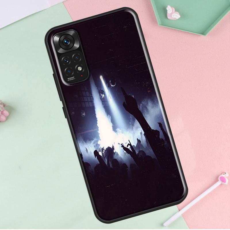 

Чехол в стиле техно-музыка для Redmi Note 12 Pro Plus для Redmi Note 10 8 9 11 Pro 12S 11S 10S 9S 9C 10C 12C Redmi Note 12 5G